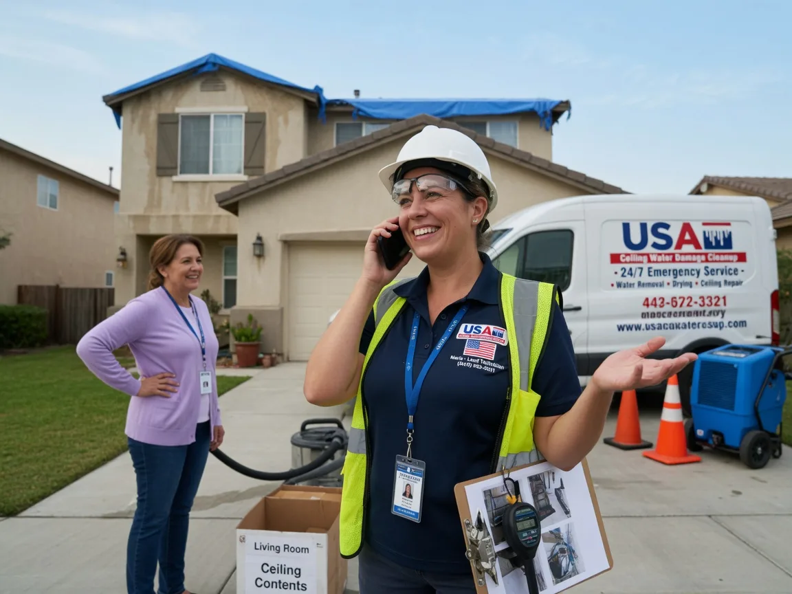 Ceiling Water Damage Restoration Hughes Springs, TX FAQs