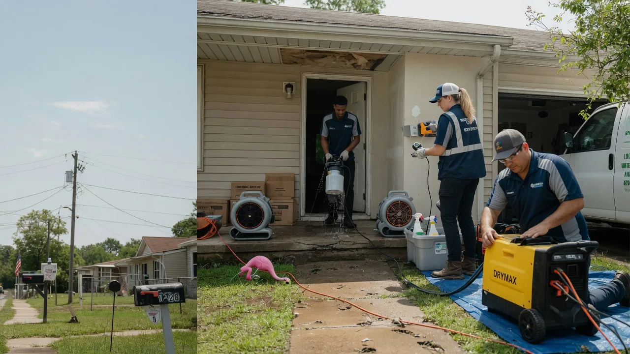 Storm Damage Water Removal in Hughes Springs, TX near me